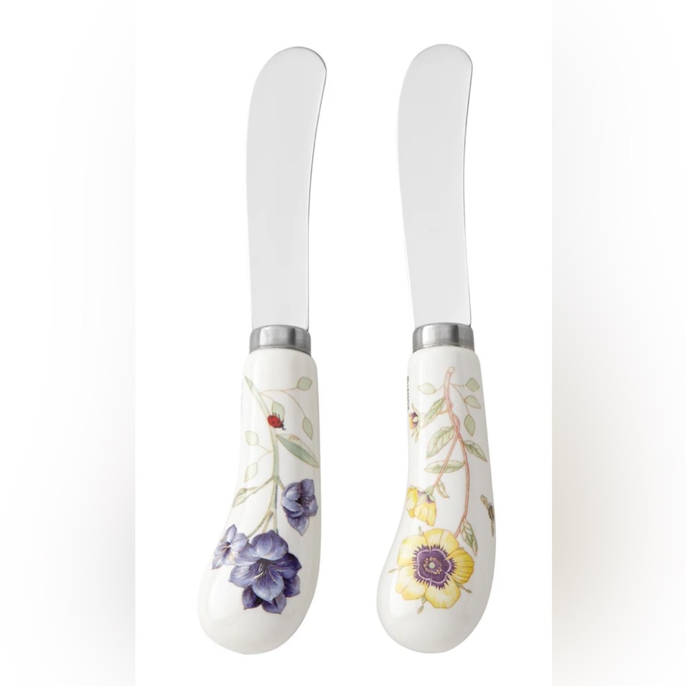 NIB Lenox Butterfly Meadow 2-Piece Spreader Set